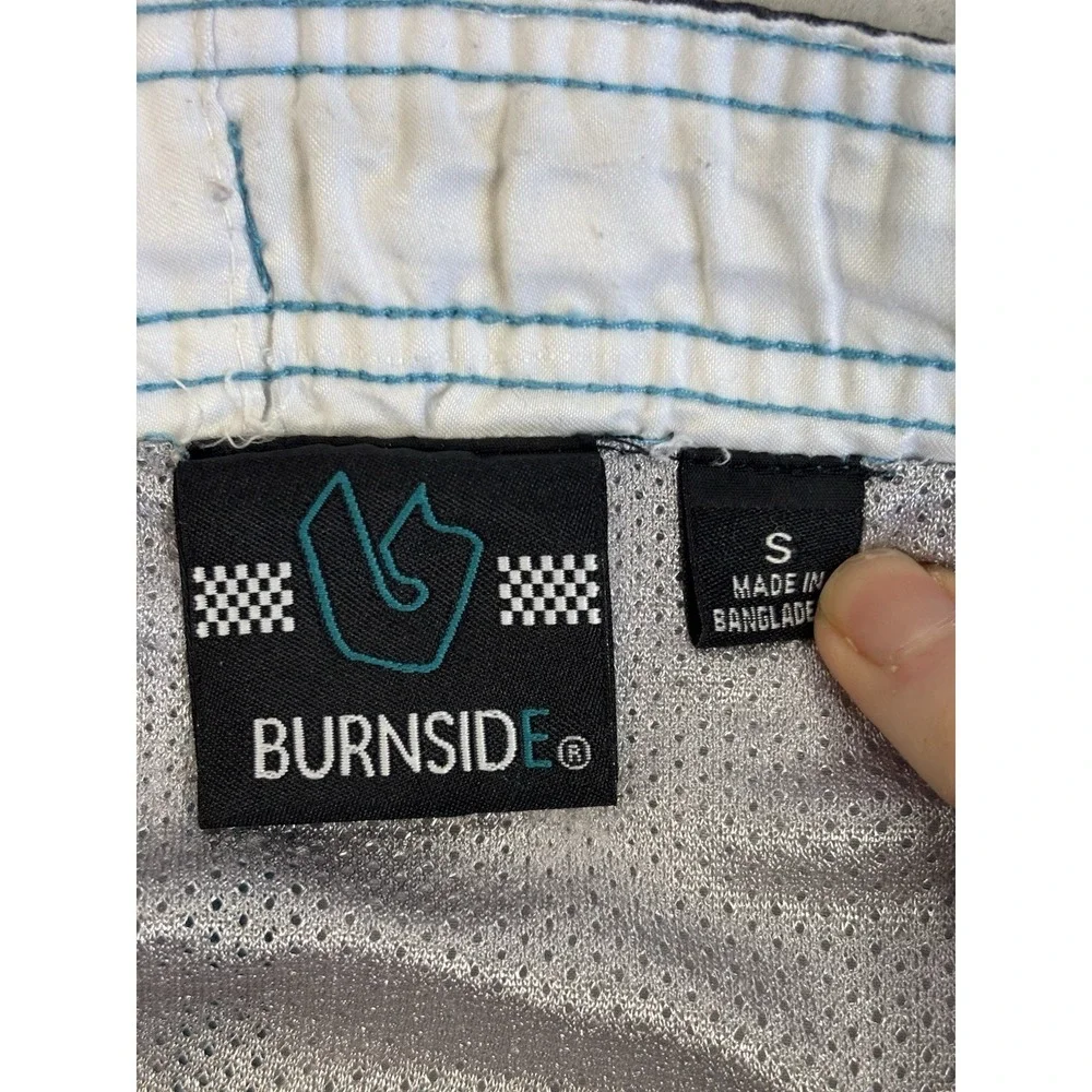 Burnside Men's S Teal Swim Trunks Board Shorts Beach Surf Resort Vacation Travel